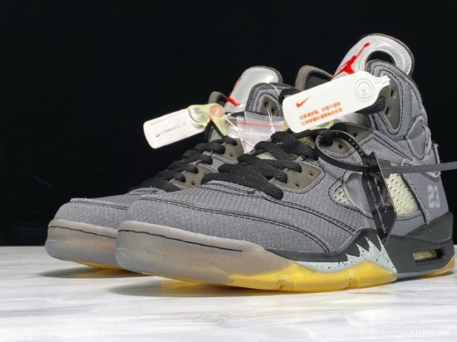 5 Black CT8480-001 Jordan Air x Off-White 1029